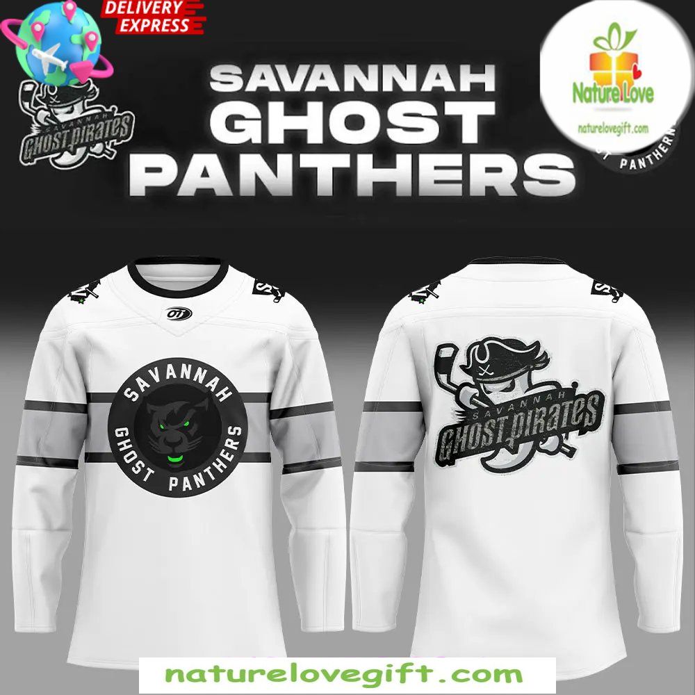 Ghost Pirates Panthers Hockey Jersey Savannah Special Edition