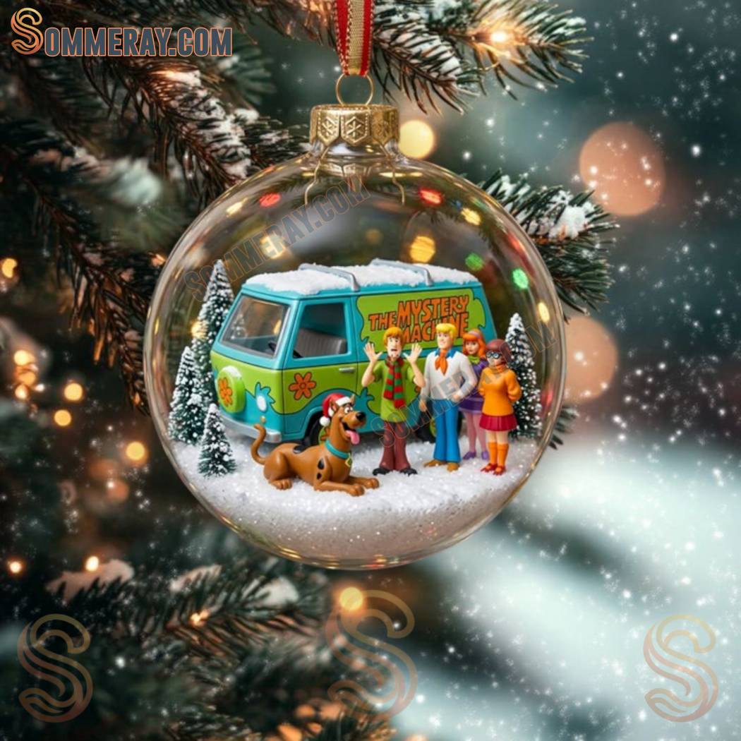 Scooby-doo Mystery Machine Snow Globe Ornament