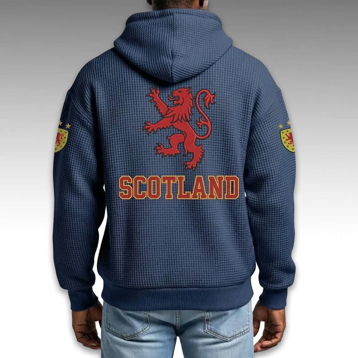 Scotland World Cup 2026 Waffle Quarter Zip Hoodie