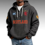 Scotland World Cup 2026 Waffle Quarter Zip Hoodie