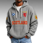 Scotland World Cup 2026 Waffle Quarter Zip Hoodie