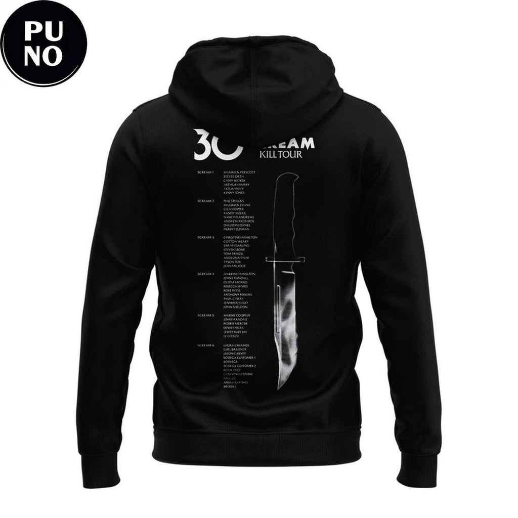 Scream 7 30th Anniversary Kill Tour Hoodie T-Shirt