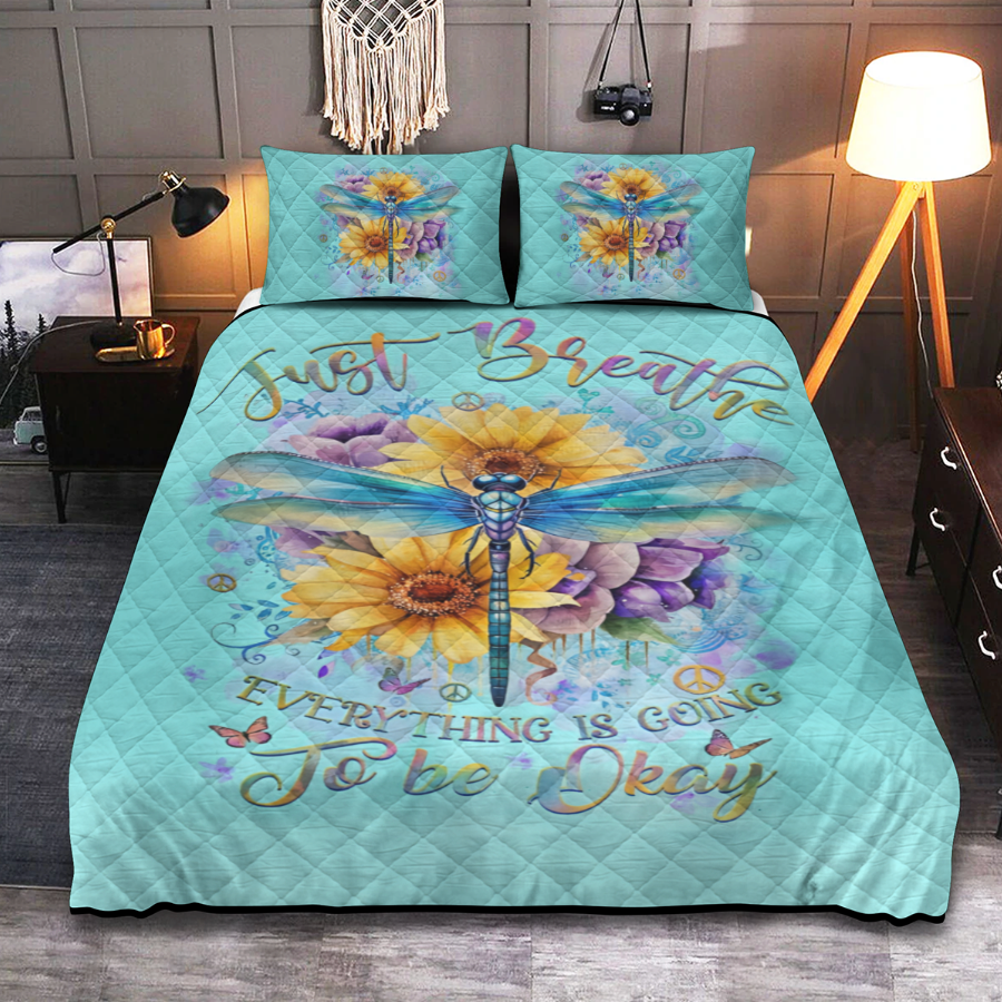 Hippie Quilt Bedding Set - Freedom Inspired Color Design