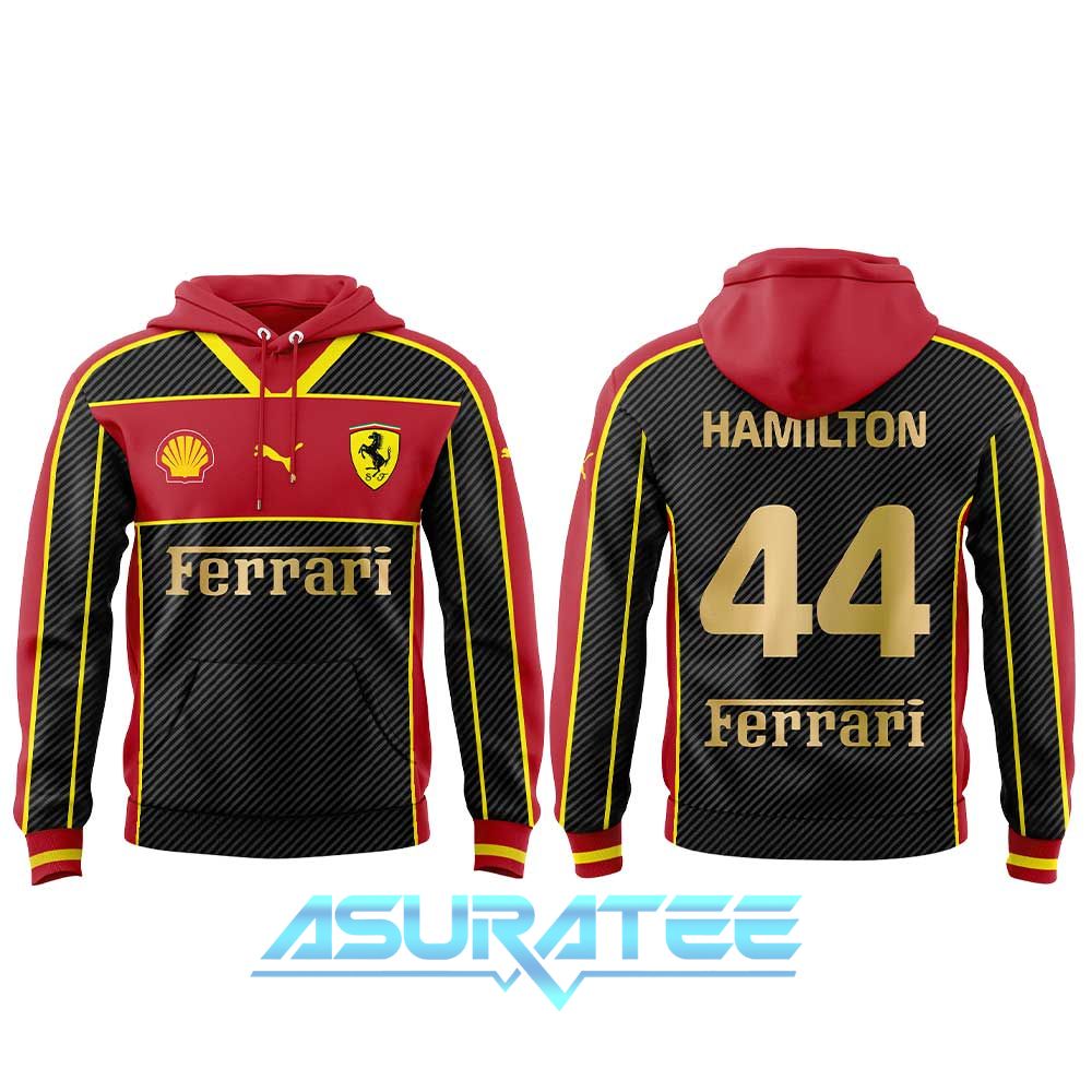 Scuderia Ferrari HP Lewis Hamilton Football Concept 2026 Hoodie Set