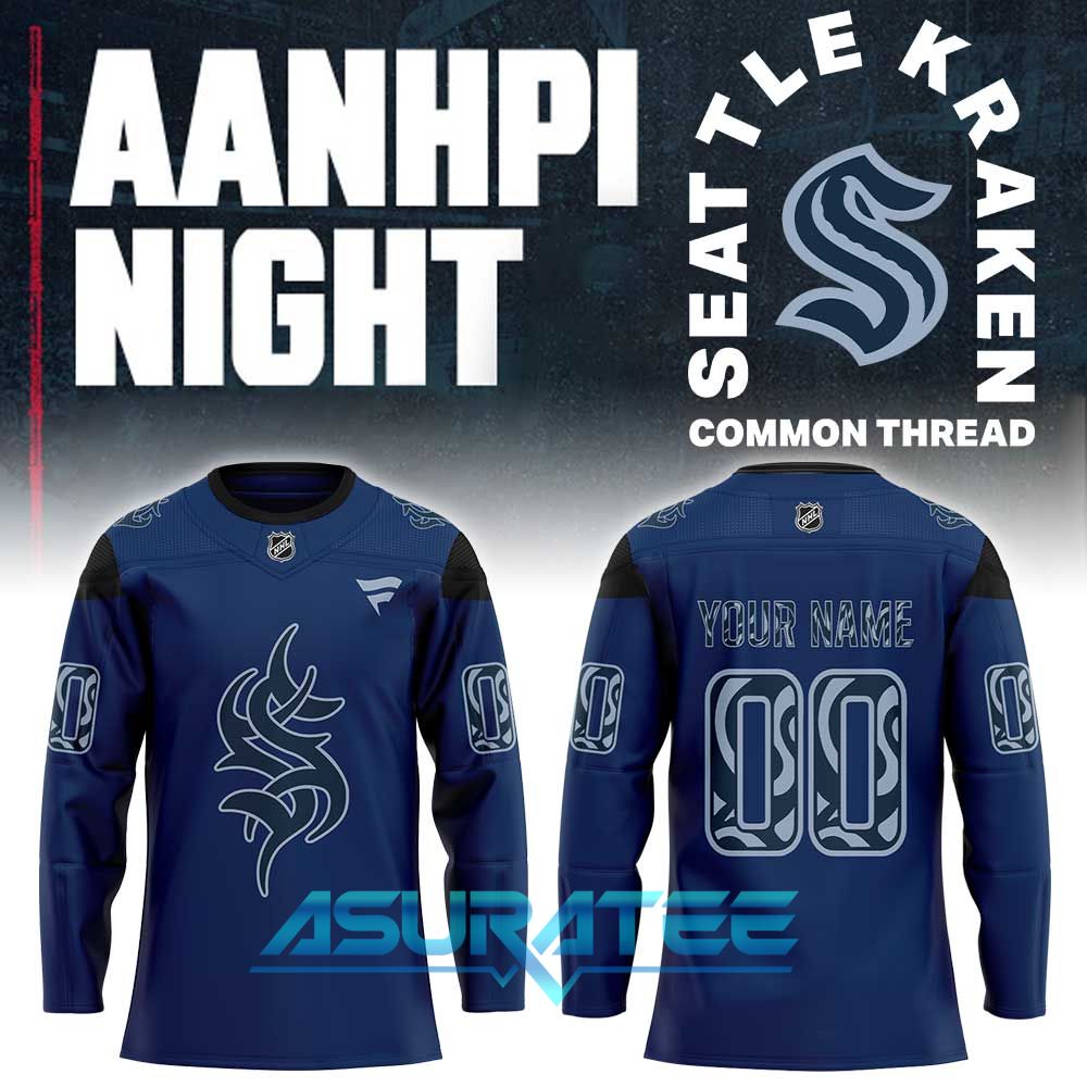 Seattle Kraken AANHPI Night 2026 Hockey Jersey