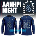 Seattle Kraken AANHPI Night 2026 Hockey Jersey