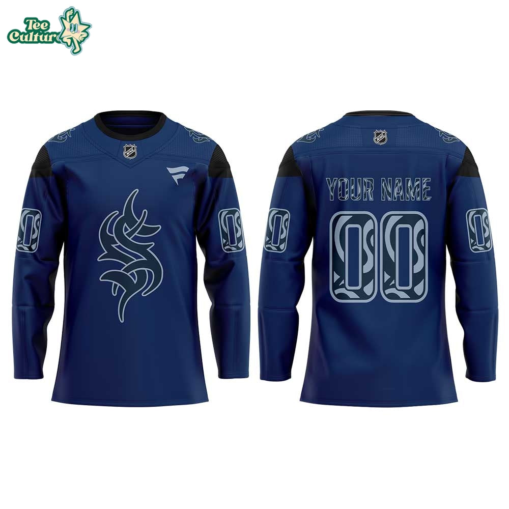 Seattle Kraken AANHPI Night 2026 Hockey Jersey Custom Name, Number