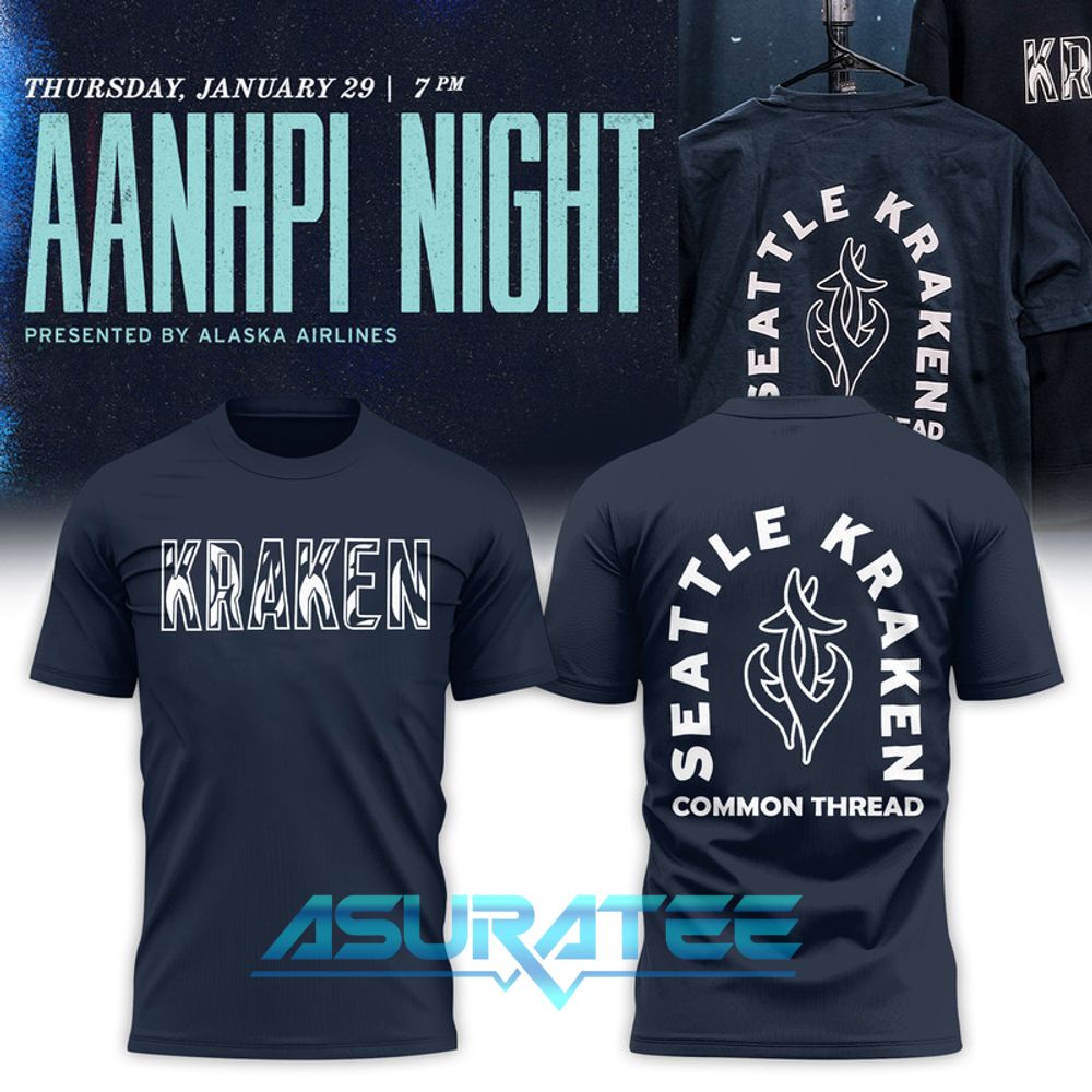 Seattle Kraken AANHPI Night 2026 Limited Edition Shirt