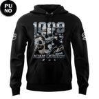 Seattle Kraken Adam Larsson Big 1Kat 1000 Games 2026 Hoodie T-Shirt