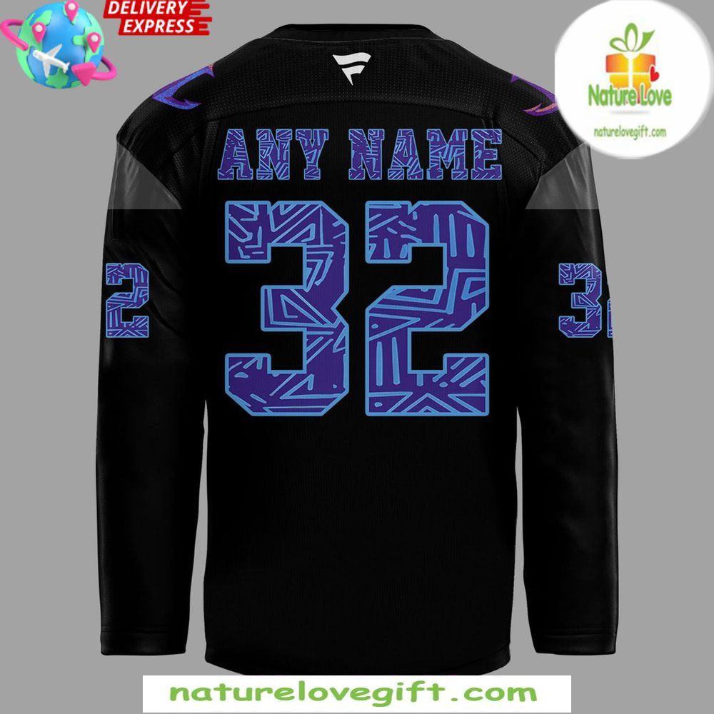 Seattle Kraken 2026 Black Hockey Jersey History Night Game