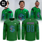 Seattle Kraken Green Night 2026 Personalized Hockey Jersey