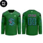 Seattle Kraken Green Night 2026 Personalized Hockey Jersey