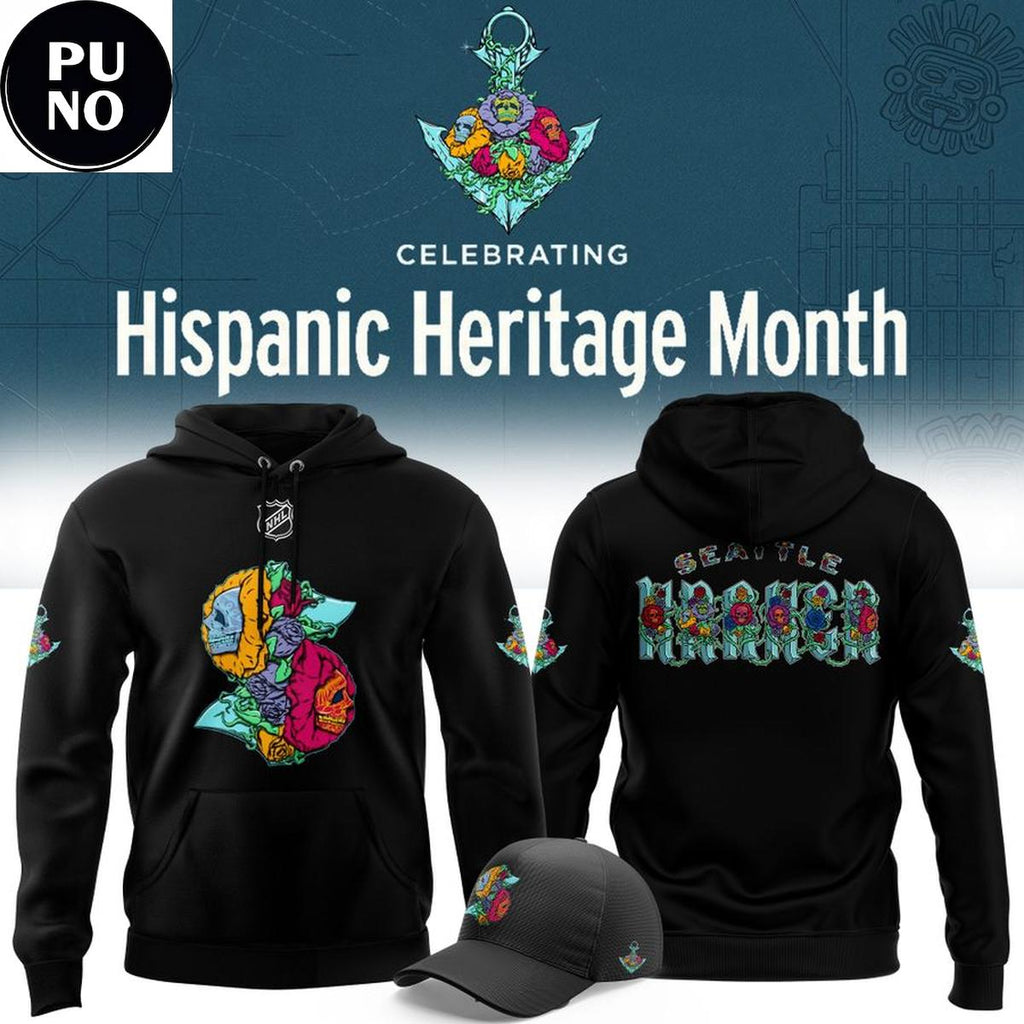 Seattle Kraken Hispanic Heritage Month 2026 Hoodie T-Shirt