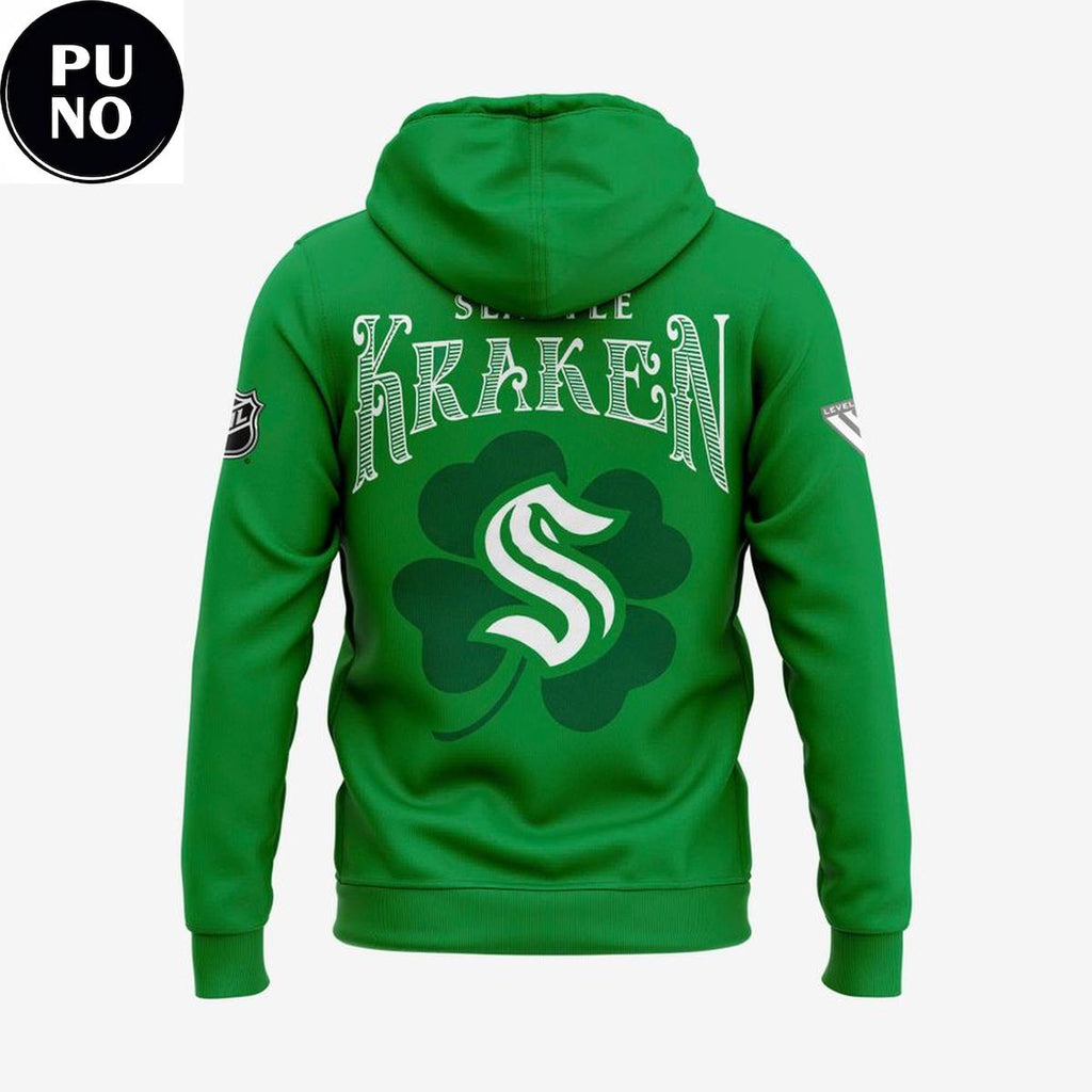 Seattle Kraken St. Patrick’s Day Celebration 2026 Hoodie
