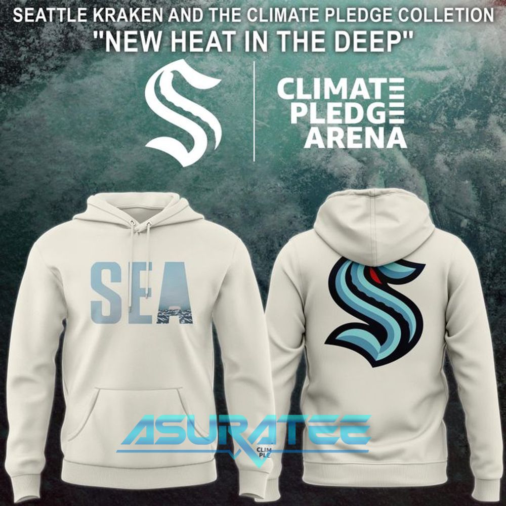 Seattle Kraken and The Climate Pledge SEA Special Hoodie