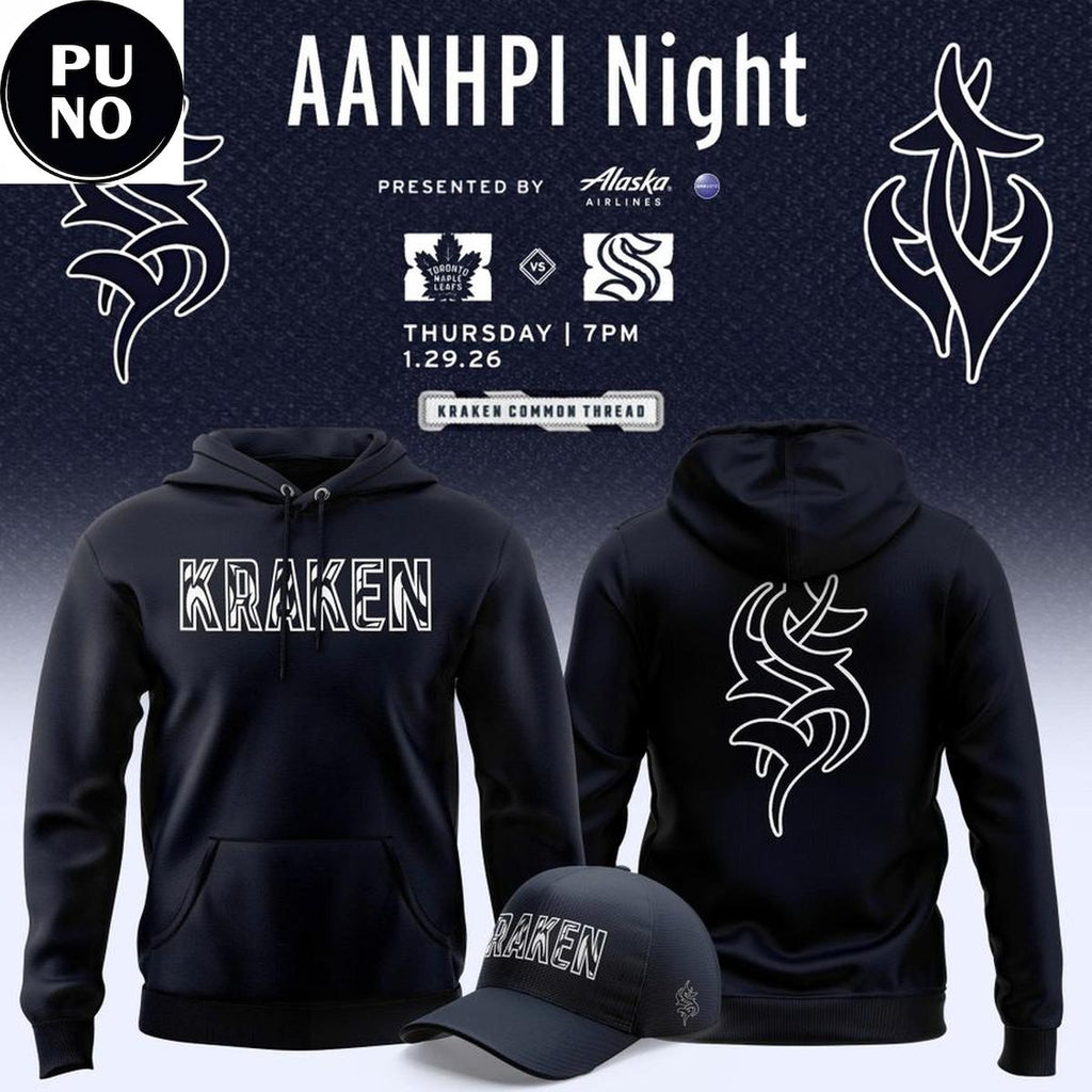 Seattle Kraken x AANHPI Night 2026 Hoodie