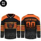 Seattle Kraken x Halloween Day 2026 Personalized Hockey Jersey
