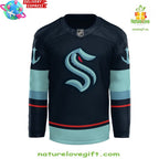 Seattle Kraken Hello Kitty Hockey Jersey Special Edition