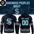 Seattle Kraken x Indigenous Peoples Night 2026 Personalized Hoodie T-Shirt