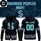 Seattle Kraken x Indigenous Peoples Night 2026 Personalized Hoodie T-Shirt
