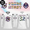 Seattle Kraken x Pride Night 2026 Common Thread Personalized Hockey Jersey