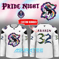 Seattle Kraken x Pride Night 2026 Custom Name Hockey Jersey