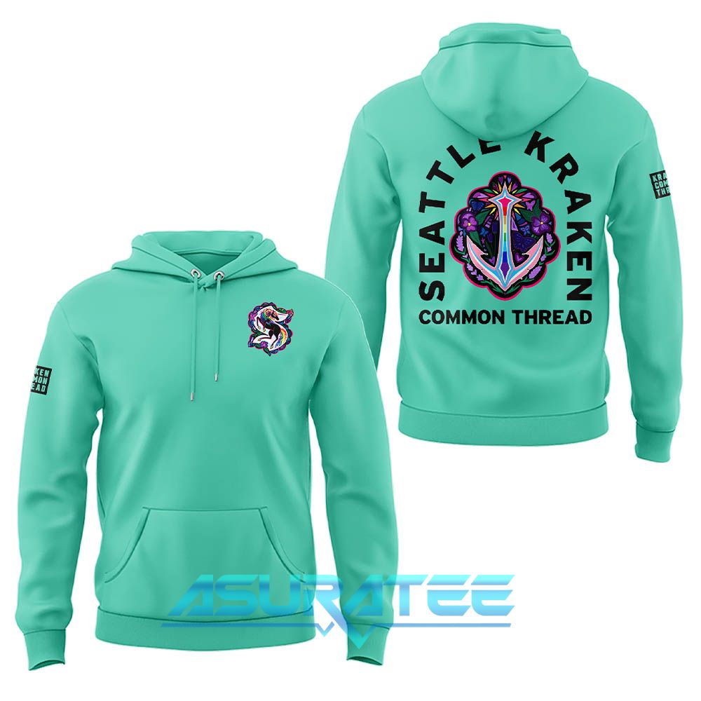 Seattle Kraken x Pride Night 2026 Limited Edition Hoodie