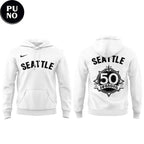 Seattle Mariners Seattle Steelheads Celebrated 50 seasons Negro Leagues Baseball Hoodie