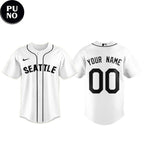 Seattle Mariners Seattle Steelheads Celebrated 50 seasons Personalized Baseball Jersey