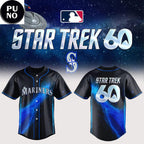 Seattle Mariners x Star Trek 60th Anniversary Night 2026 Baseball Jersey