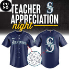 Seattle Mariners Teacher Appreciation Night 2026 Baseball Jersey