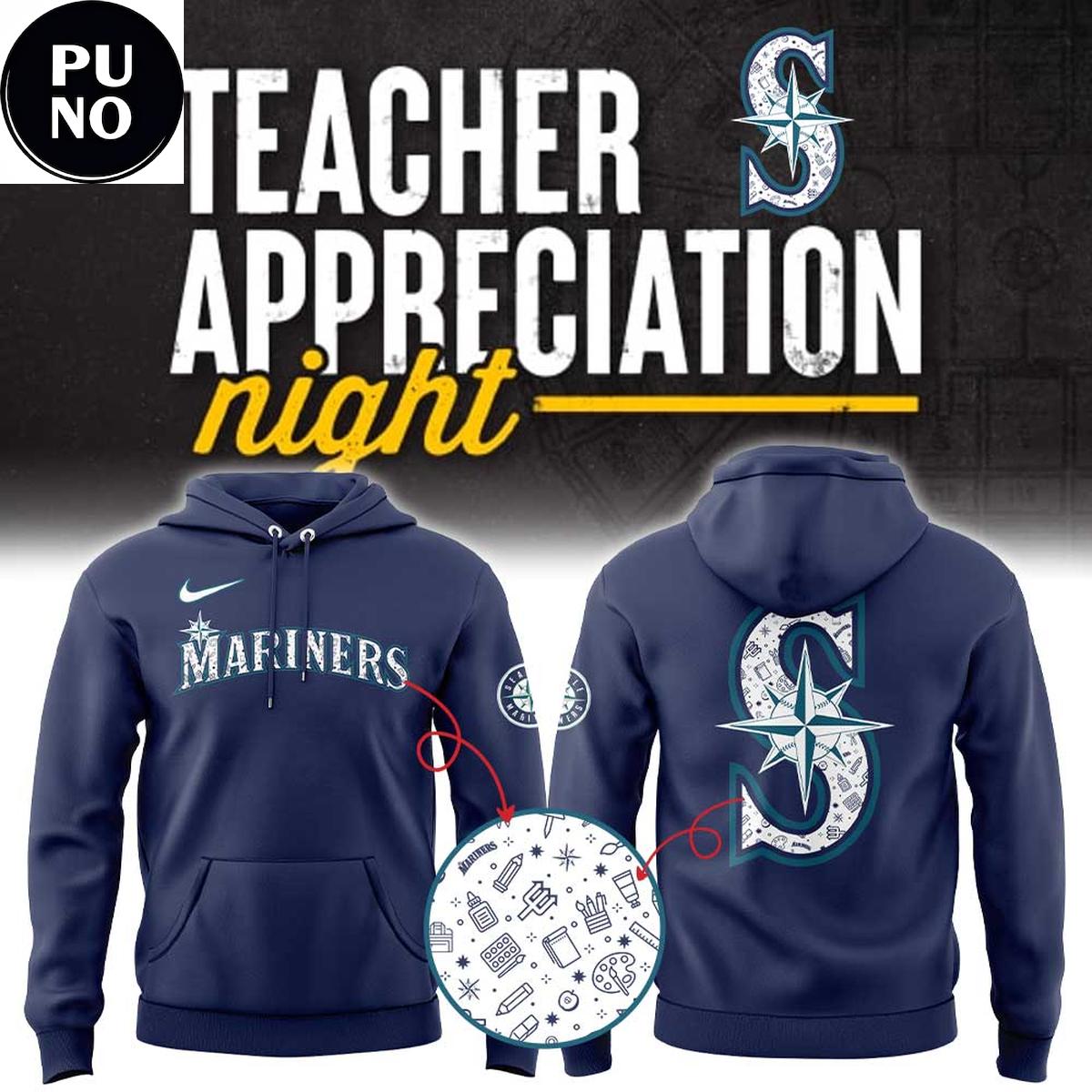 Seattle Mariners Teacher Appreciation Night 2026 Hoodie