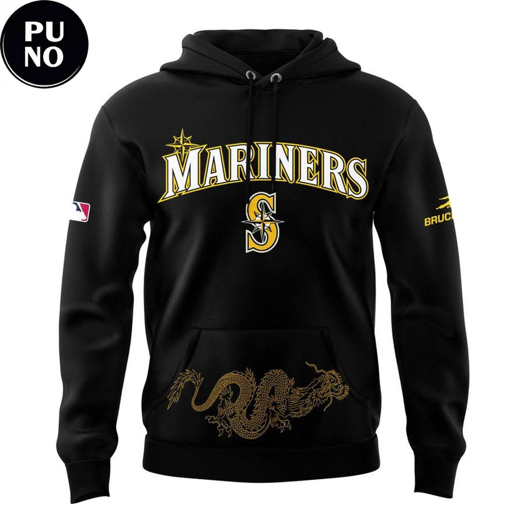 Seattle Mariners x Bruce Lee Night 2026 Hoodie