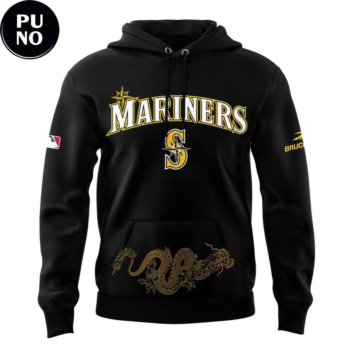 Seattle Mariners x Bruce Lee Night 2026 Hoodie