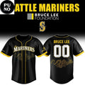 Seattle Mariners x Bruce Lee Night 2026 Personalized Baseball Jersey
