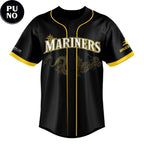 Seattle Mariners x Bruce Lee Night 2026 Personalized Baseball Jersey