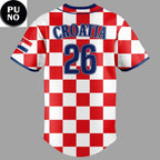 Seattle Mariners x Croatian Heritage Night 2026 Personalized Baseball Jersey
