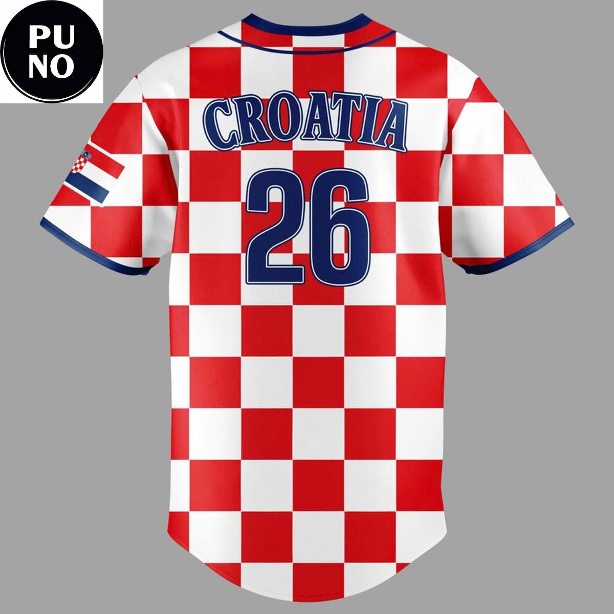 Seattle Mariners x Croatian Heritage Night 2026 Personalized Baseball Jersey