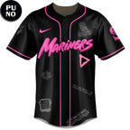 Seattle Mariners x Ed Sheeran The Loop Tour 2026 Baseball Jersey