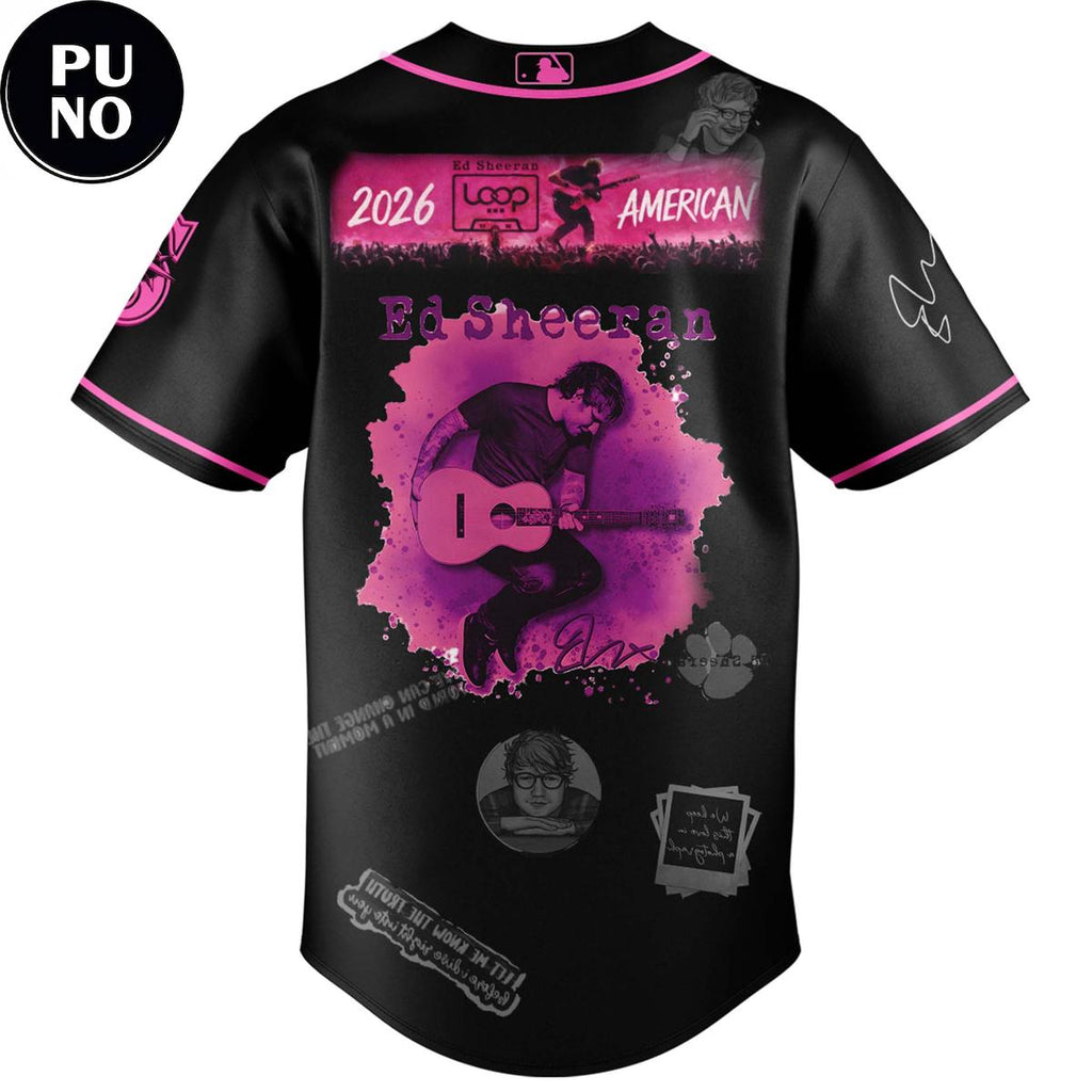Seattle Mariners x Ed Sheeran The Loop Tour 2026 Baseball Jersey