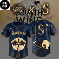 Seattle Mariners x Fourth Wing Night Dragon Moon 2026 Baseball Jersey