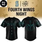 Seattle Mariners x Fourth Wings Night 2026 New Baseball Jersey