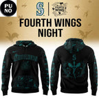 Seattle Mariners x Fourth Wings Night 2026 New Hoodie