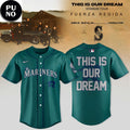 Seattle Mariners x Fuerza Regida Tour 2026 This Is Our Dream Baseball Jersey