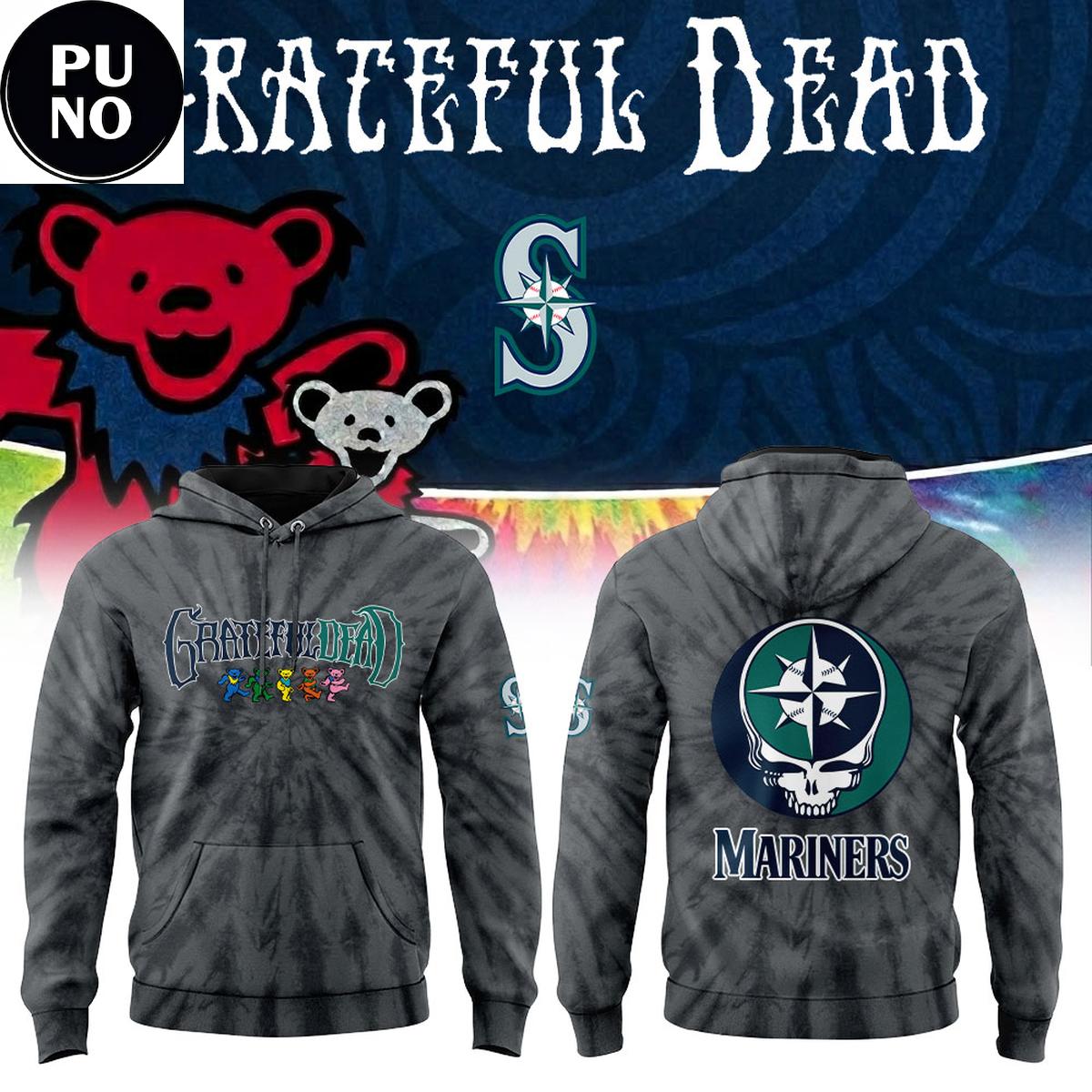 Seattle Mariners x Grateful Dead Night 2026 Hoodie