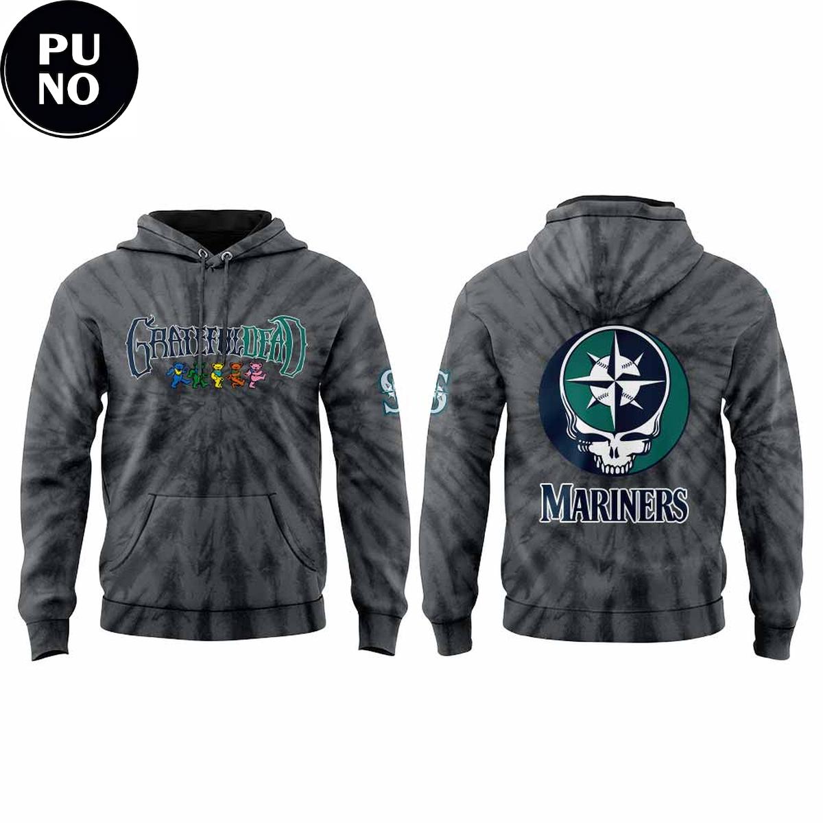 Seattle Mariners x Grateful Dead Night 2026 Hoodie