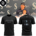 Seattle Mariners x Jesus Won 2026 Hoodie T-Shirt