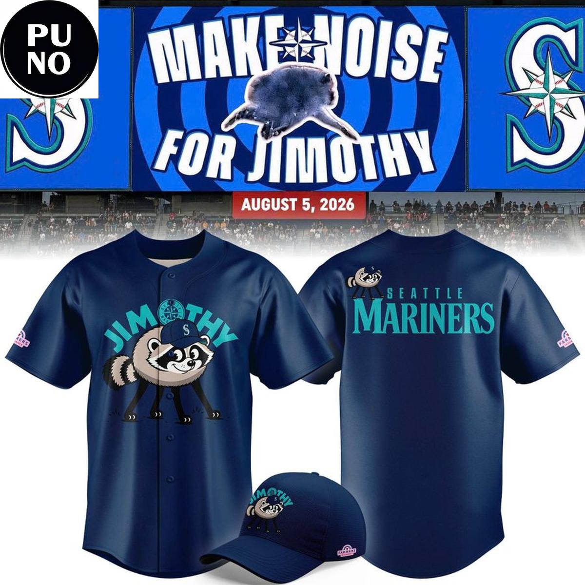 Seattle Mariners x Jimothy 2026 Baseball Jersey