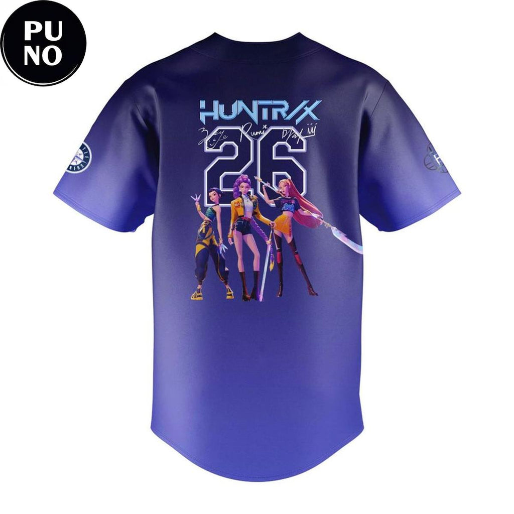 Seattle Mariners x K-Pop Demon Hunters Night 2026 Baseball Jersey