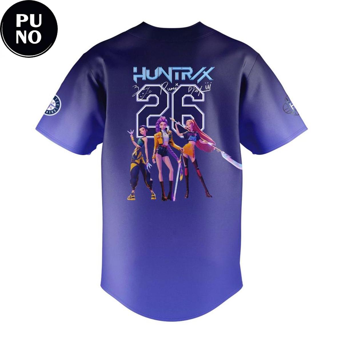Seattle Mariners x K-Pop Demon Hunters Night 2026 Baseball Jersey